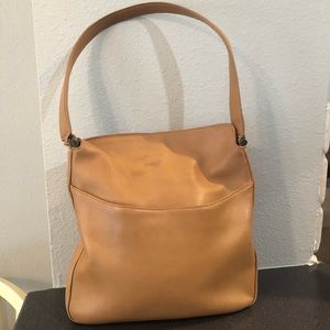 Camel colored Coach Purse